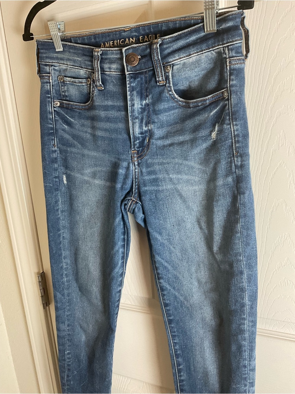 American Eagle Ne(x)t Level Stretch High Rise Jeggin Woman’s jeans Size 6 - Picture 4 of 10